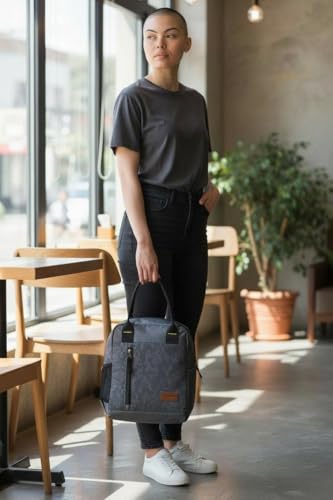 Image of Outrider Jumbo Lunch Bag,Lunch Bag for Office Men, Women and Kids, Quality Tiffin Bag for School, Picnic, Work, Carry Bag for Lunch Box
