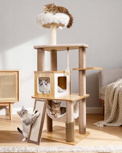 61-Inch Modern Cat Tree