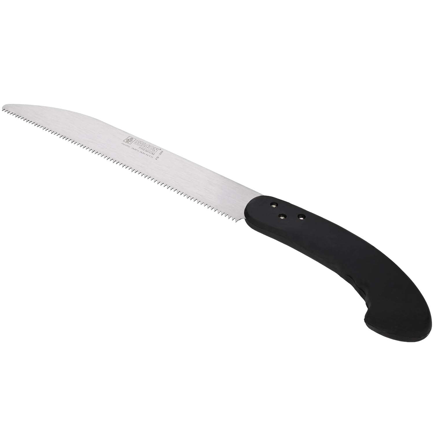 FALCON FS-333 Pruning Saw with Curved Steel Blade Comfortable Grip Heavy Duty Multi-Purpose Tree & Wood Cutter Handheld Gardening Tool for Home Garden Cutting and Trimming Branches (Multicolor)-image-25