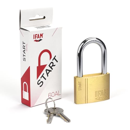 Ifam Candado SR60AL Start Padlock, Gold - Image 2