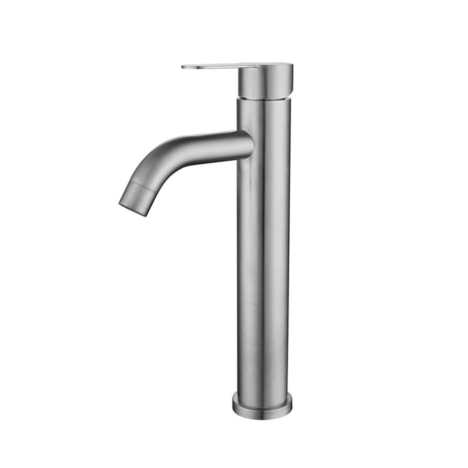 ZYCHSJXA Bathroom Basin Deck Mount Faucet Black/Brushed Single Handle Hot and Cold Mixer Tap Kitchen Washbasin Faucet(2) LWX