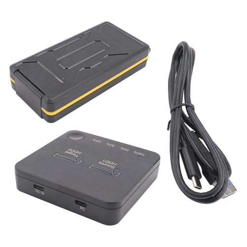 Duplicateur M.2 SATA double baie pour restaurer un disque dur externe facilement - 4