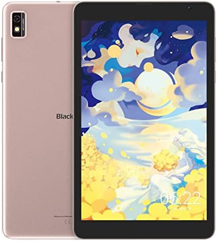 Blackview Tab 6 Tablet, Display 8” HD+, 3GB RAM+32GB ROM,256GB Espandibili (Unisoc T310 Processore), Batteria 5580mAh, Fotocamera 5MP, Dual SIM 4G LTE+5G WIFI, Android 11, GPS/BT5.0/Face ID-Oro