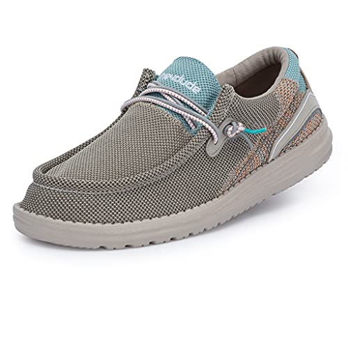 Image of HEYDUDE Men's All Wally Styles | Men's Shoes | Men's Lace Up Loafers | Comfortable & Light-Weight