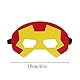 HONGXIN-SHOP Superhelden Masken, Filz Masken Superhero Cosplay Party Masken Halbmasken mit Elastischen Seil für Erwachsene und Kinder Party Maskerade Multicolor, 30 Stücke