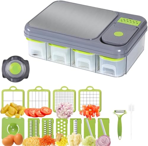 Set Cortador y Mandolina para Verduras con Contenedores miniatura 1