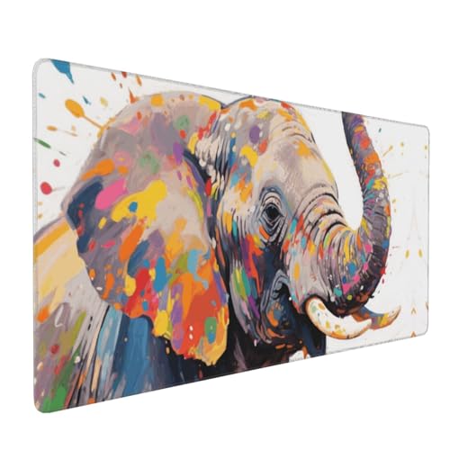 Tapis de souris de jeu éléphant pour harmoniser votre espace bureau