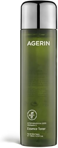 Essence Toner con Ageratum para pieles sensibles y secas, antipicazón, sin esteroides, cuidado de problemas de la piel, calmante para la piel,