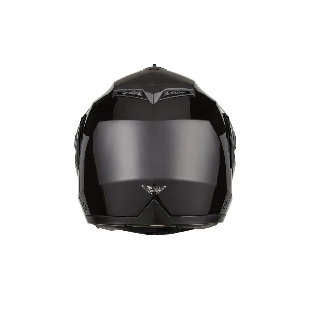 EOLE Casco modular SUBTLE negro brillante, con homologación ECE R 22.06 – Talla XXL (63–64 cm) – Calota de ABS