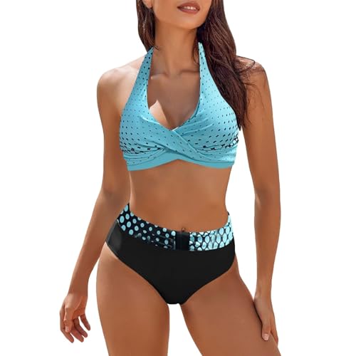 Amazon Daily Deals Bañadores Mujer Bragas Sexys Mujer Sin Costuras Bikinis Mujer 2024 Braga Alta Bikini Ultrafino Bragas Desechables Bikini Talla Grande Mujer Today's Deals Of the Day Verde Menta 5XL