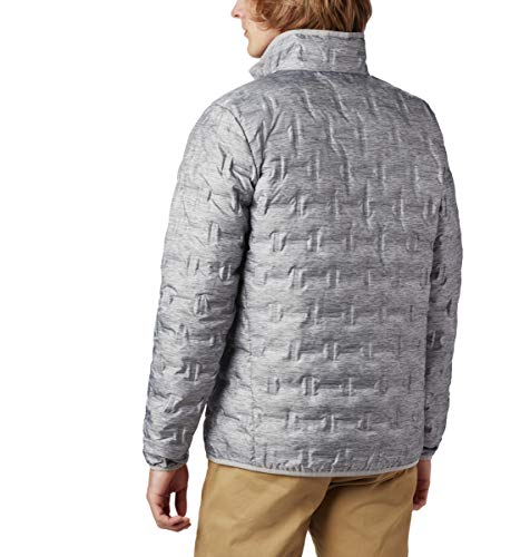 Columbia Jaqueta masculina Delta Ridge Down, cinza Columbia, pequena