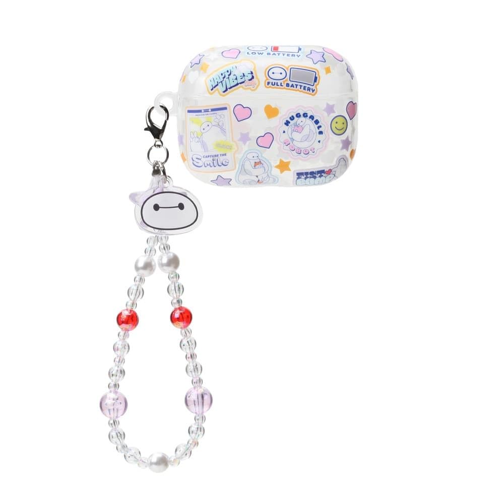 キャラクター デザイン AirPods Pro3 用 TPU ソフトケース ディズニー ベイマックス PG-DAPP3TP05BAY