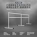VITA Barre Portable Freestanding Double Ballet Barre, Extreme, 16 Ft Bars, Satin Silver, Steel | Fixed Height, Made in USA, Home or Gym Exercise Equipment for Kids & Adults | Dance, Fitness, Pilates