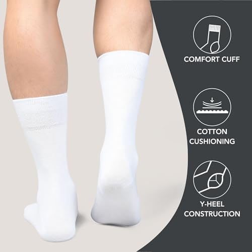 Image of Women's Dress Socks Thick Cushioned Cotton, Moisture-Wicking socks