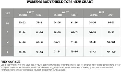 Miniatura 6 de Storelli Womens BodyShield Crop Top Padded Goalkeeper Base Layer Enhanced Chest and Rib Protection