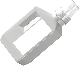 TOVINANNA Garrafa de lavanderia garrafas de gel de chuveiro dispensador de amaciante de tecido suporte de cápsula agente de branqueamento garrafa de lavanderia organização garrafa de lavanderia garrafa de comida grânulos viagem hdpe