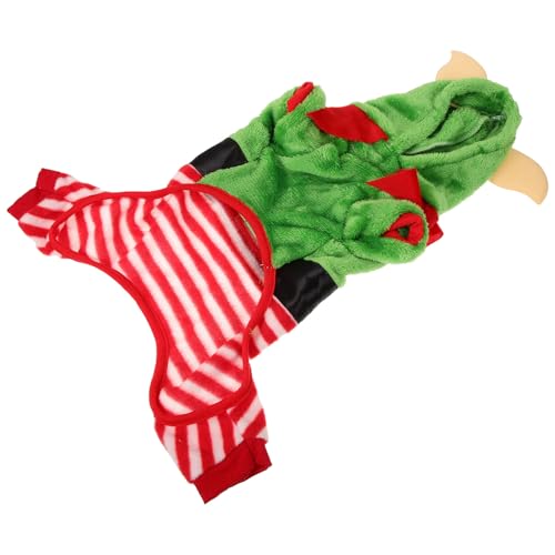Disfraz de Elfo Navideño para Perros Talla M