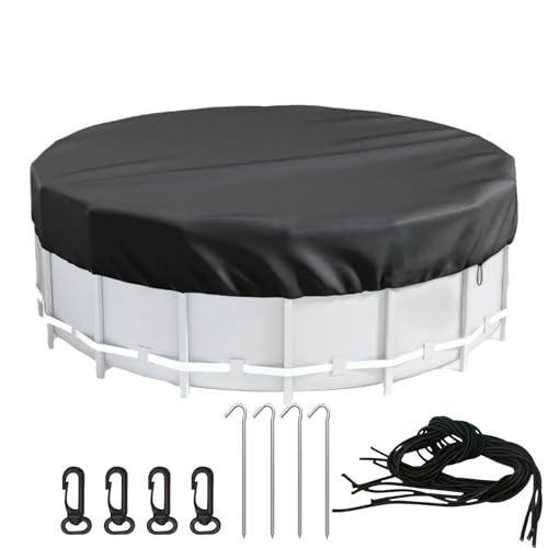 Couverture de piscine hors sol imperméable et bâche de protection pour spa extérieur - 2
