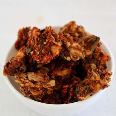 Sree Madhava Sai Organics Home made fried Onion Masala/Thalippu Vengaya Vadagam - 50 Grams 1