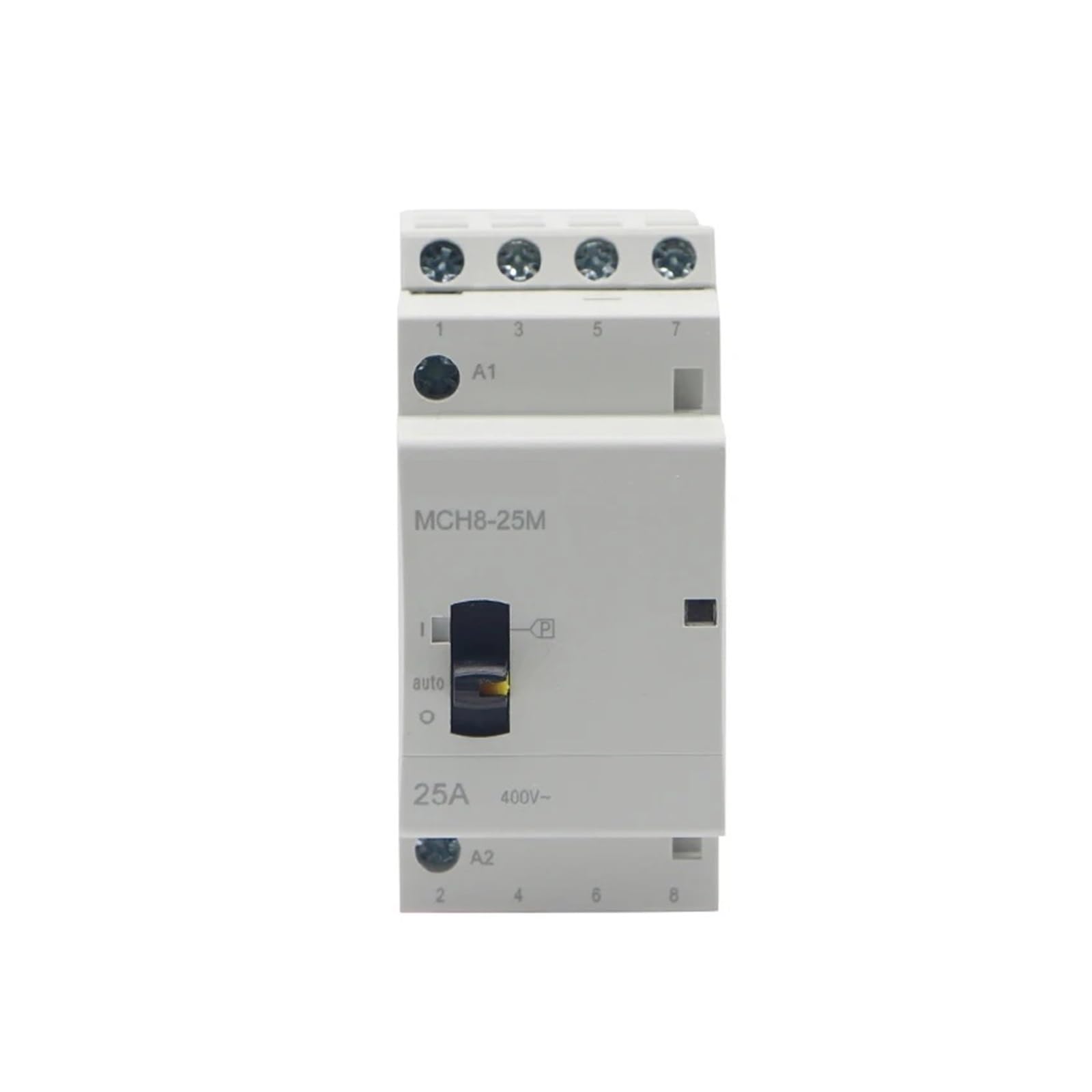 Contacteur modulaire AC 25A MCH8-25M pour commander manuellement vos circuits
