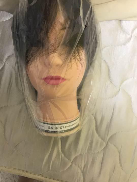 国家試験練習用カットウィッグ11体 美容師国家試験練習用のカット