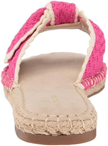 Bandolino Women's BRAYLIN2 Flat Sandal, Pink/White, 9 | Image 2