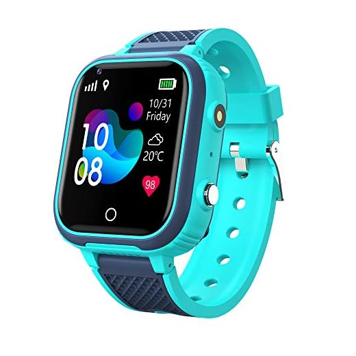 4G smart klocka för barn, med kamera/GPS/WIFI IP67 vattentät barnklocka Smartwatch, videosamtalsklocka/trackerplats/larm musikspelare, gåvor för tonåringar student