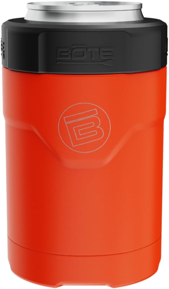 BOTE MagnePod Drinkware MAGNEChill Can Cooler Shorty Size Adaptable Switch Ring Keeps Beer Soda Cold Can Insulated Attach Magnetically to Compatible SUPs Kayaks Floats 12 oz Multiple Colors