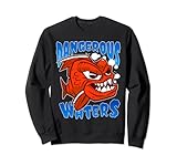 Funny Piranhas Cartoon Water Alarm Artwork Gift