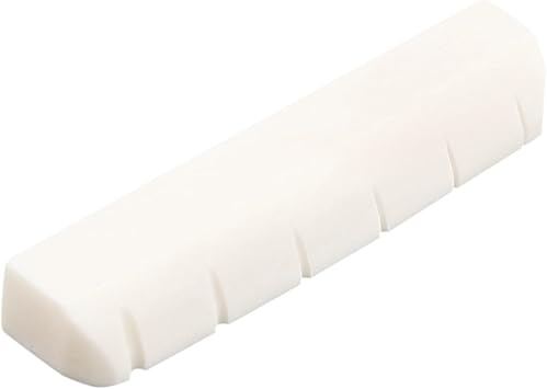 6 String Bone Guitar Nut Pre-Slotted Top Nut 42 x 9 x 6mm for SG LP