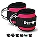 ZEUXER Sangle Cheville Musculation Poulie , Ankle Strap for Cable Machine, Réglable Rembourré pour Fitness Entraînement Gymnase Machine à Câble Exercice Homme et Femme, Lot de 2