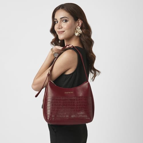 Image of Caprese Minato Hobo Medium Bag for Women | Stylish, Versatile Handbag With Adjustable Strap for Everyday Use | Perfect for Casual Outings, Work, Travel and Special Events