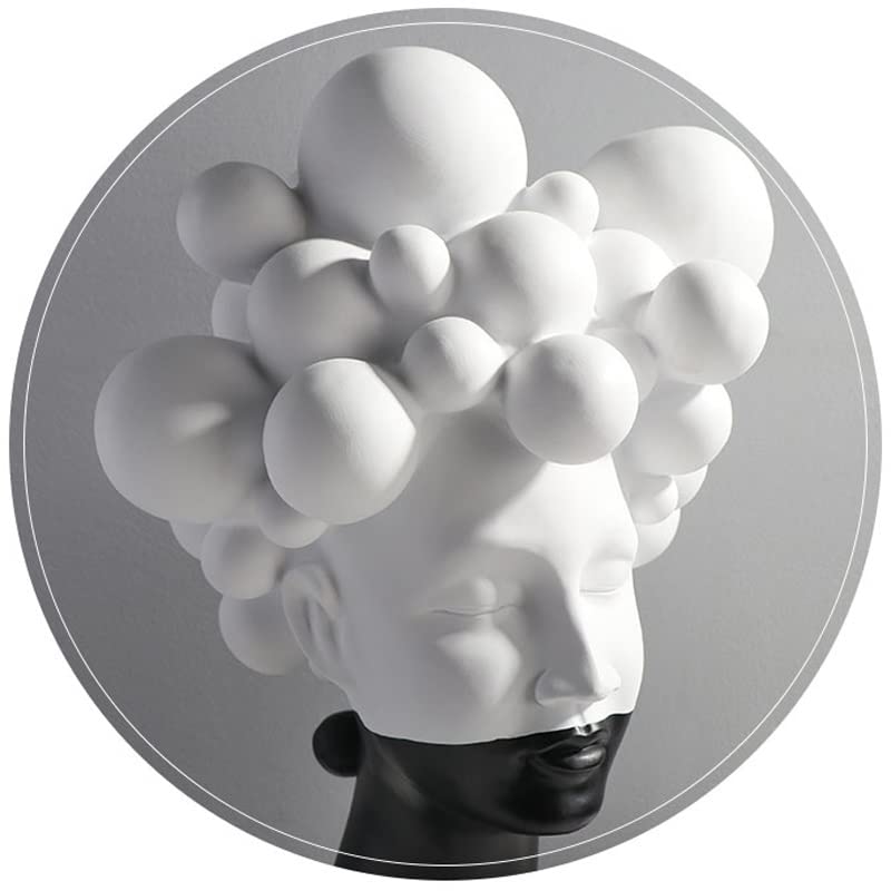 Sculpture d'art abstrait moderne, idée cadeau déco salon et bureau