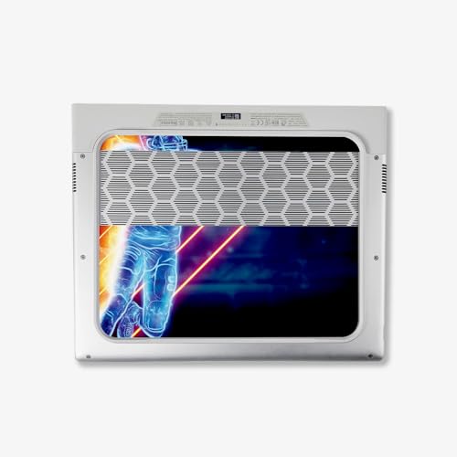 Image of MightySkins Skin Compatible with Alienware X14 R2 (2023) Full Wrap Kit - Glow Football | Protective, Durable, and Unique Vinyl Decal wrap Cover | Easy to Apply & Change Styles | Made in The USA