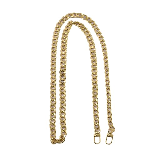 ALCA DE METAL CORRENTE GROSSA para bolsas - CIRCULO - 120cm (20-DOURADA)