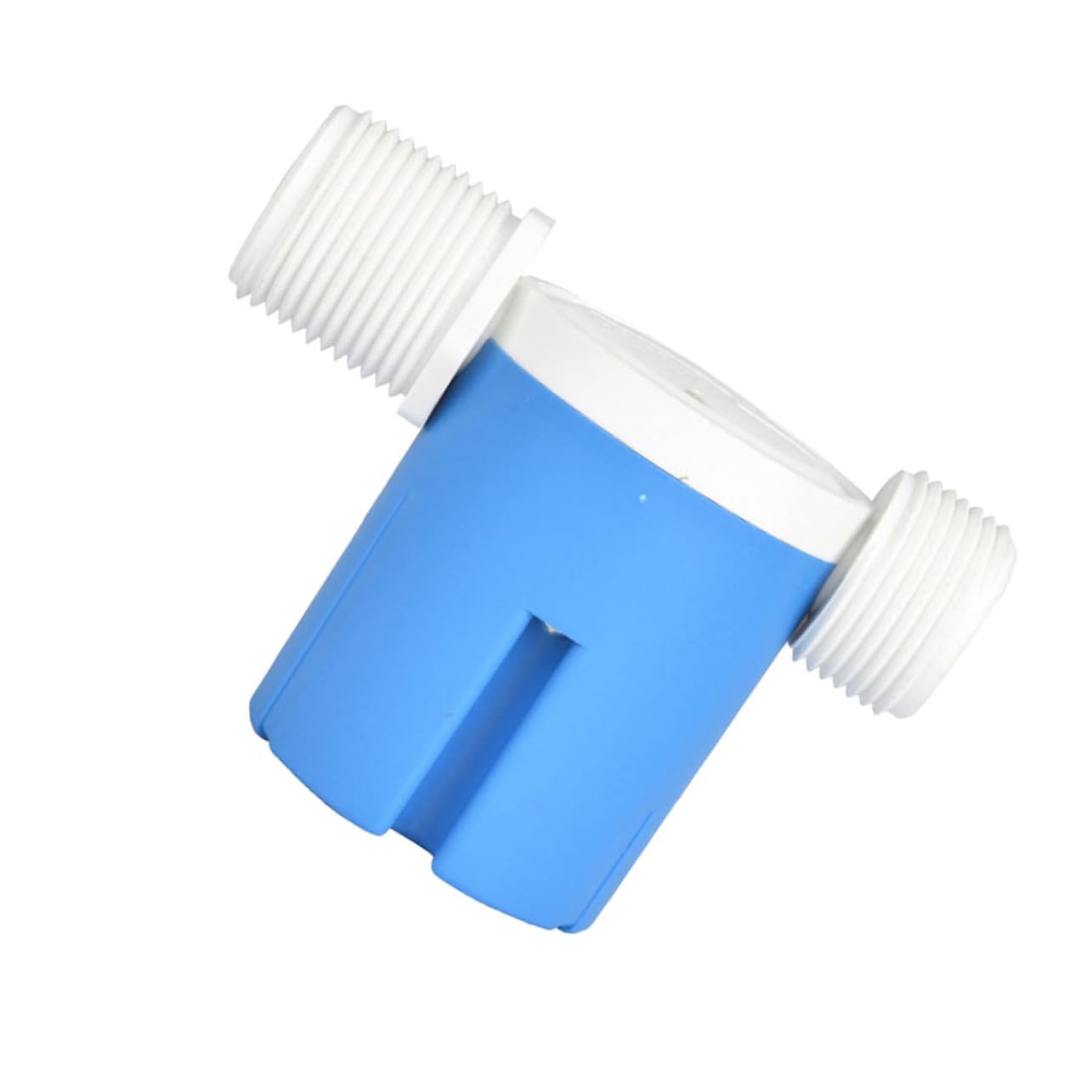 Válvula de flotador automática lateral para control de nivel de agua en cisternas y tanques