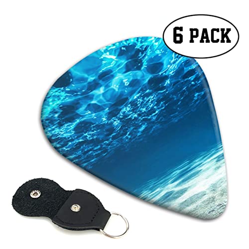 Lot de 6 médiators imprimés plage tropicale sous l’eau avec boîte de rangement pour guitare acoustique et électrique - Les Beatles, Paul McCartney, John Lennon, RIngo Starr, George Harrison Lot de 6 médiators imprimés plage tropicale sous l'eau avec boîte de rangement pour guitare acoustique et électrique – Image 3