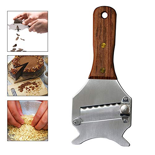 Rallador genérico para trufa, chocolate y queso con mango de madera miniatura 7