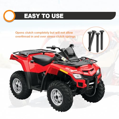 Image of Be Used for Can am ATV's and SXS's Bolt M8 x 1.25 x 70 M8 8mm Secondary Clutch Spreader Belt Change Removal Tool Pre Oil Fully Threaded 12.9 CL (4PCS)
