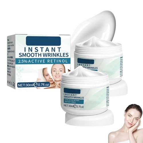 5 Sekunden Antifaltencreme Soforteffekt,5 Sekunden Lifting Firming Anti-Aging,Feuchtigkeitspflege für das Gesicht, Pflegende Anti-Aging Creme,Mildert Fältchen und spendet 24H Feuchtigkeit (2)