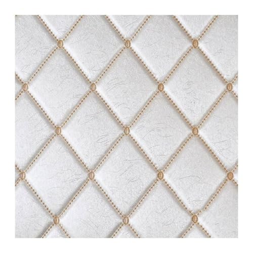 Tissu faux cuir simili au mètre blanc 160 cm pour patch en réparation de sièges et canapés