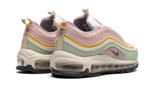 Nike Girl's Air Max 97 Sneaker, Phantom/Iron Grey/Plum Fog/Honeydew, 63