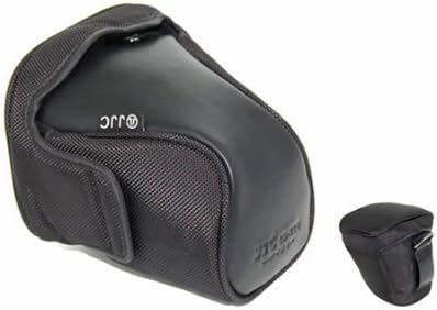 Janco Semi-hard Zoom Case For The Digital Rebel T1i XSi XS 650D 600D 550D 500D 1000D 450D with zoom lens replace EH-18L and EH19-L