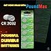 PoundMax CR2032 Lithium Coin Cell Battery, Compatible with AirTag, 3V Long-Lasting Reliable Power for Watches, Calculators, Electronic Toys - Leak-Proof BR2032 DL2032 EA2032 ECR2032 KCR2032 (5 Pack)