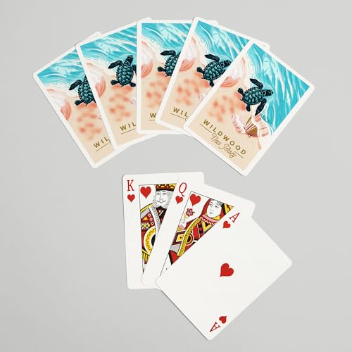 Baraja de poker con 52 cartas Wildwood New Jersey miniatura 7