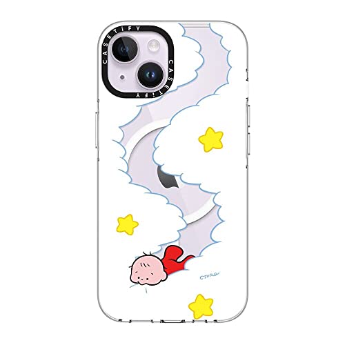 CASETiFY NA iPhone 14 P[X [΂݂ɂf/2m̗NA/MagSafe ɑΉ] - Eat Your Clouds By Taro Oono