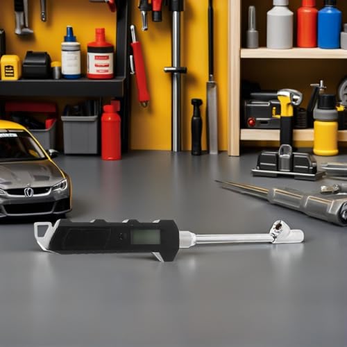 Manomètre numérique de pression de pneus double tête POPETPOP avec écran LCD rétroéclairé - 5