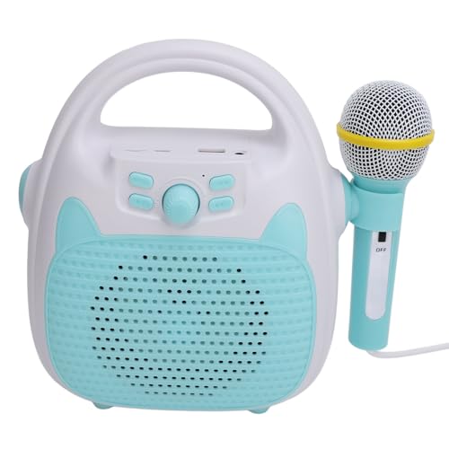 Kids Karaoke Machine Microphone Exercise Singing Talent Portable Speaker Children's Karaoke Stereo for Home Outdoor Party