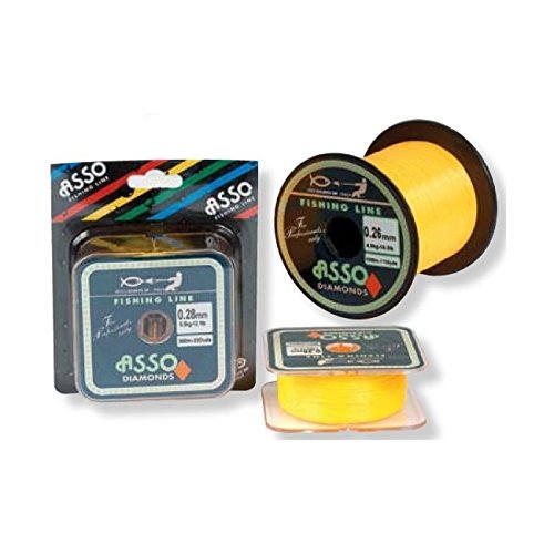 Nylon Asso Carré Jaune 300 m 35/100