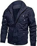 Multi-Taschen: eine Brusttasche mit Reißverschluss, eine Knopfklappentasche, zwei Seitentaschen, zwei Knopftaschen, eine Innentasche